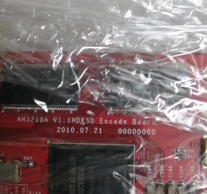 AH3210A V1 1 HD SD ENCODE BOARD AVCON PCI