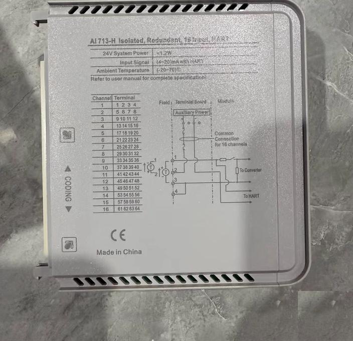 AI713-H11 16 4-20mA HART 24V V25 23 00 DCS