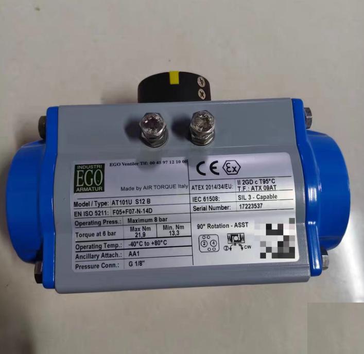 AIR TORQUE AT101U S12 B F05 F07-N-14D G1 8 8bar -40℃ 80℃ 90 AA1