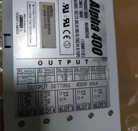 AIpha 400MA4000256I