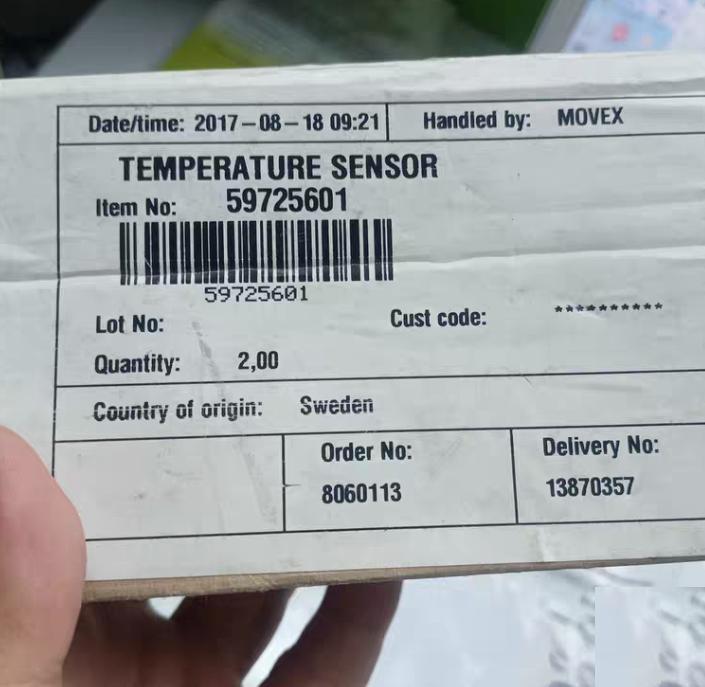 ALFA LAVAL 59725601 59725601 90 00555033