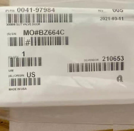 AMAT 0041-97984 DOOR SPD SLIT VALVE VITON LLK 300MM 0