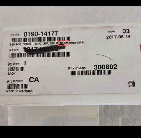 AMAT 0190-14177 SENSOR SHORT MAG LEV WRLD 300MM RADIANCE 2 5