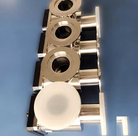 AMAT 0190-64148 KF50 NC SMC KCG2L01-32 1 8 tube 10-32 screwApplied MaterialsSpring Loaded Air Cylinder Valve 4