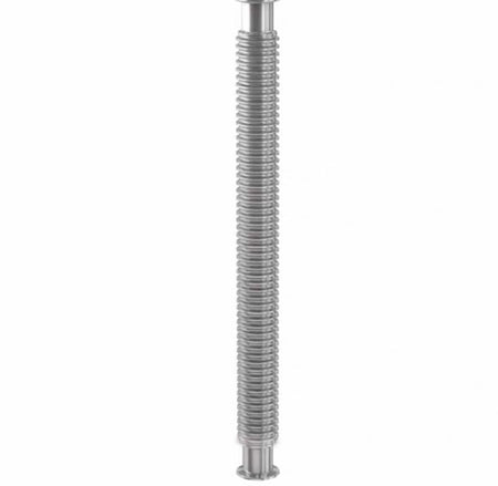 AMAT 3400-01067 Pfeiffer N-C ISO-KF Medium Wall Flexible Hose FH-100-24-2NWKF25 24 60MM 2 HOSEFLEX BLWS THIN-WALL NW25 X NW25 24inch LG SST