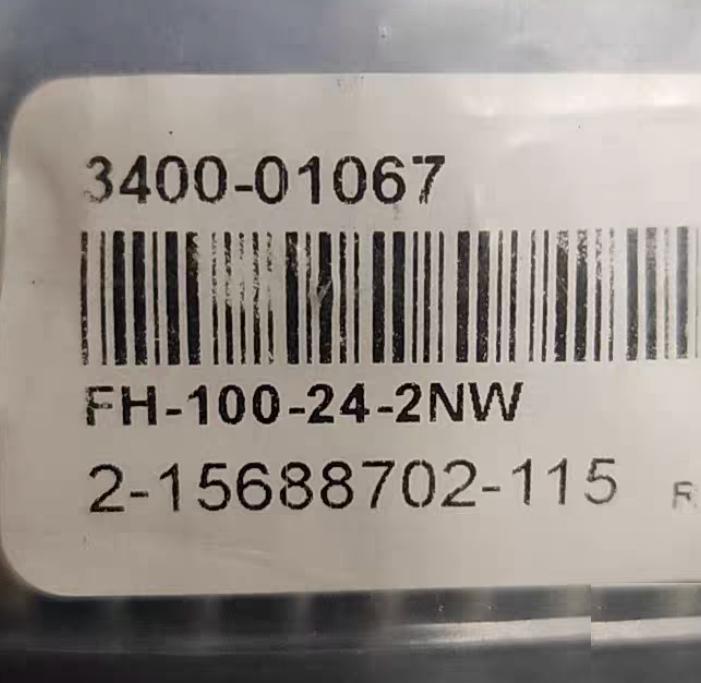AMAT 3400-01067 Pfeiffer N-C ISO-KF Medium Wall Flexible Hose FH-100-24-2NWKF25 24 60MM 2 HOSEFLEX BLWS THIN-WALL NW25 X NW25 24inch LG SST