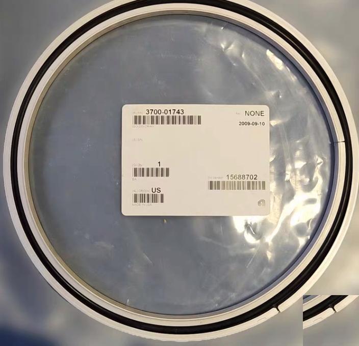 AMAT 3700-01743 ISO 200 Nor-Cal ISO-200-CR-AV ISO 200 Aluminum Centering Rings with Viton O-ring and Aluminum Spacer Ring 23