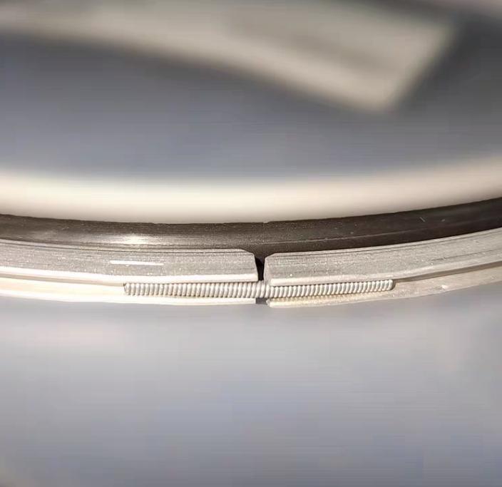 AMAT 3700-01743 ISO 200 Nor-Cal ISO-200-CR-AV ISO 200 Aluminum Centering Rings with Viton O-ring and Aluminum Spacer Ring 23