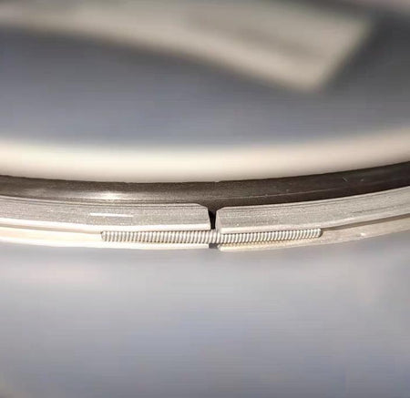 AMAT 3700-01743 ISO 200 Nor-Cal ISO-200-CR-AV ISO 200 Aluminum Centering Rings with Viton O-ring and Aluminum Spacer Ring 23