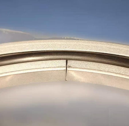 AMAT 3700-01743 ISO 200 Nor-Cal ISO-200-CR-AV ISO 200 Aluminum Centering Rings with Viton O-ring and Aluminum Spacer Ring 23