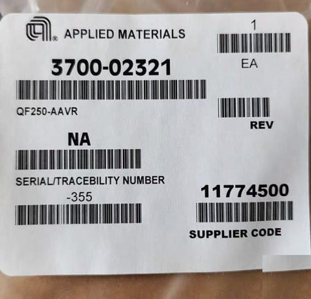 AMAT 3700-02321 LESKER QF250-AAVR CENTERING RING QF250 AL INNER AL OUTER FKM O-RING