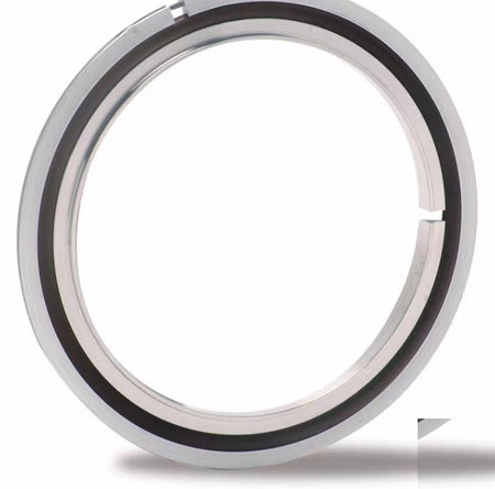 AMAT 3700-02321 LESKER QF250-AAVR CENTERING RING QF250 AL INNER AL OUTER FKM O-RING