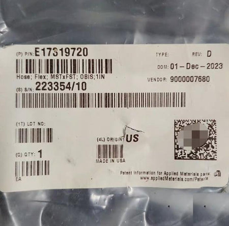 AMAT E17319720 OBIS 1 MST FST 5MAMAT E17319721 OBIS 1 MST FST 8MAMAT E17319722 OBIS 1 MST FST 15M 350PSIG CTI-CRYOGENICS SHI SUMITOMO 8 15