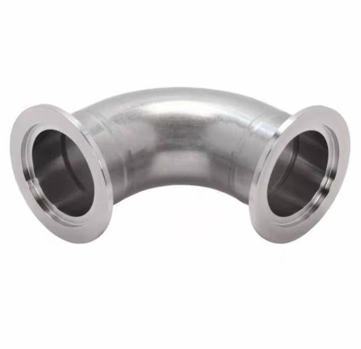 AMAT E17642420 KF40 ELBOW ROUGHINGISO-KF Flange 90 Elbow Fitting with KF40 Flange