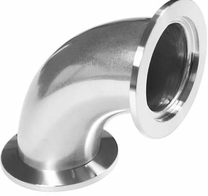 AMAT E17642420 KF40 ELBOW ROUGHINGISO-KF Flange 90 Elbow Fitting with KF40 Flange