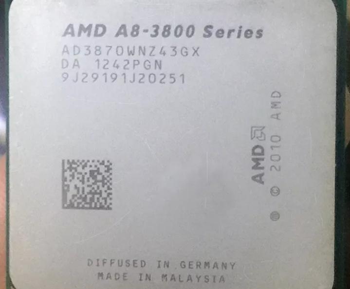 A8-3870K AD3870WNZ43GX 3GHz