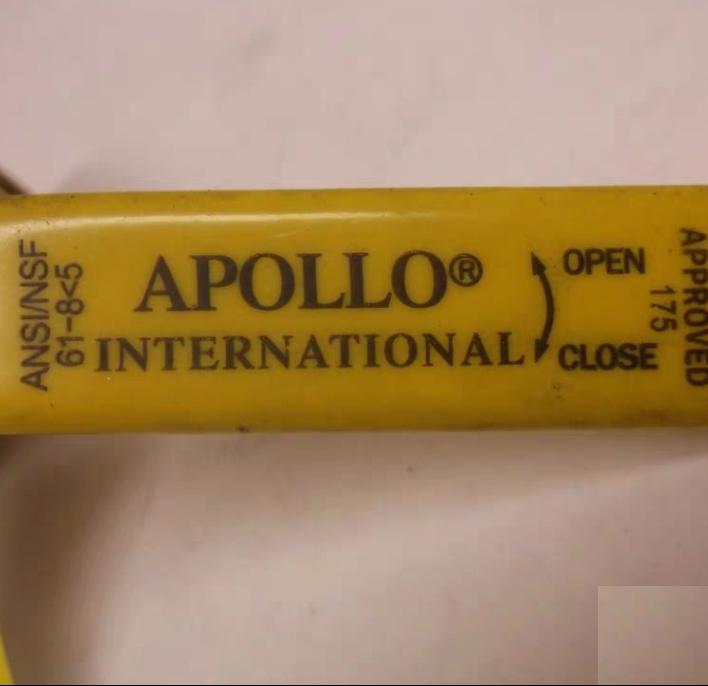 APOLLO 94A-103-01 Bronze Ball Valve Inline Lever 1 2