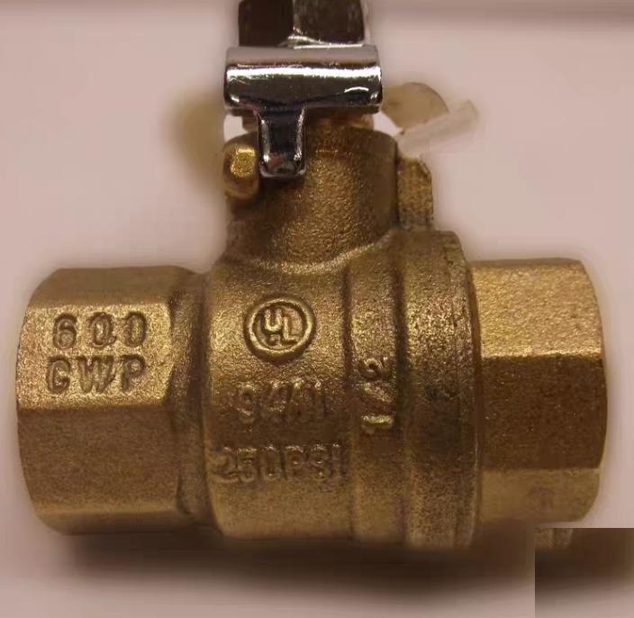 APOLLO 94A-103-01 Bronze Ball Valve Inline Lever 1 2