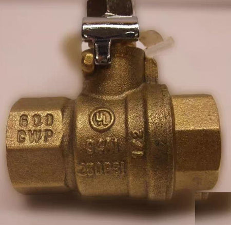 APOLLO 94A-103-01 Bronze Ball Valve Inline Lever 1 2
