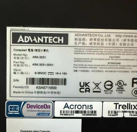 ARK-3531 ARK-3531 9 i3 i5 i7 i9