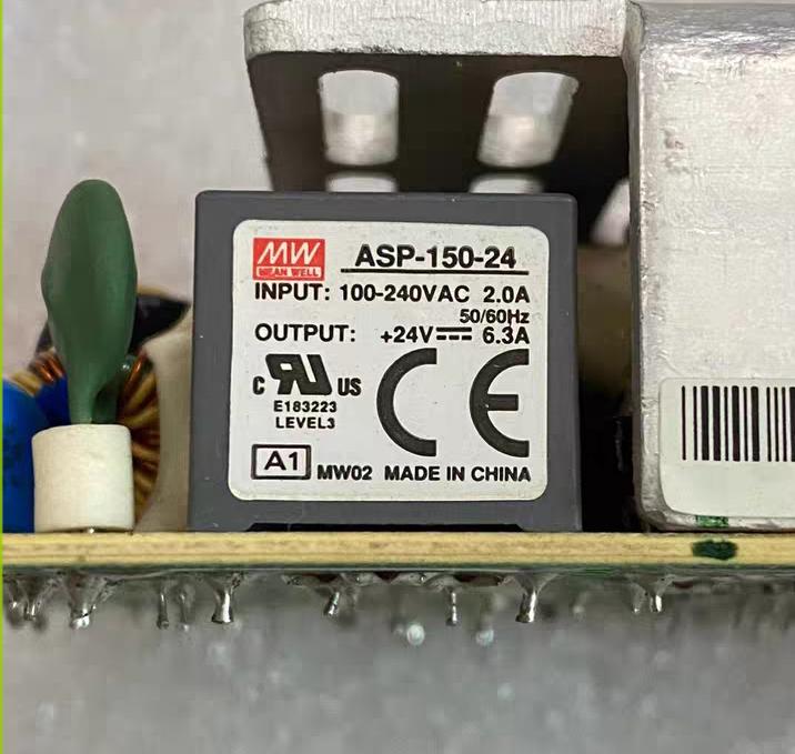 ASP-150-24 24V 6 3A  PFC                         16 9  60 7  28 5