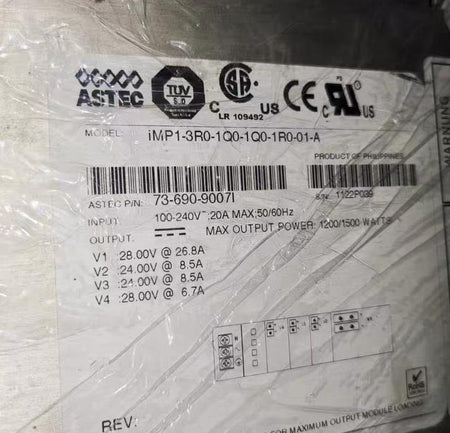 ASTEC  iMP1-3R0-1Q0-1Q0-1R0-01-A     100-240V       1200 1500W     28V 24V