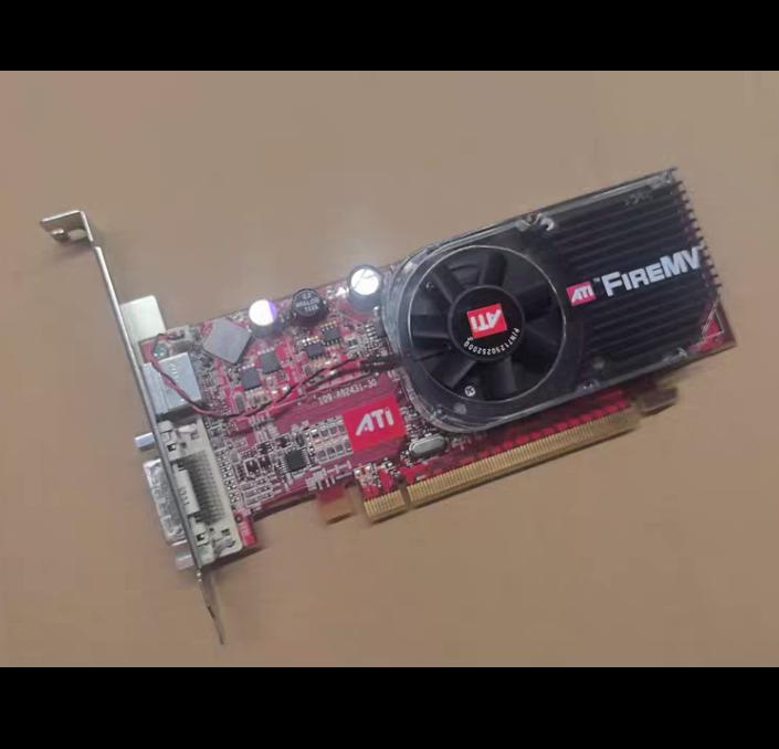 ATI FireMV 2250 6 256M PCI-E X16 S-video LFH VGA DVI 2048x1536 1920x1200 DVI
