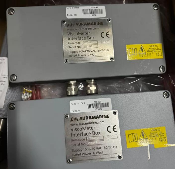 AURAMARINE ViscoMeter Interface Box N903138 100-230VAC 6W 2