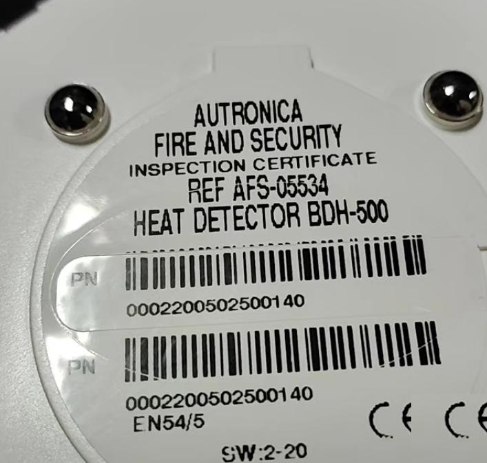 AUTRONICA HEAT DETECTOR BDH-500