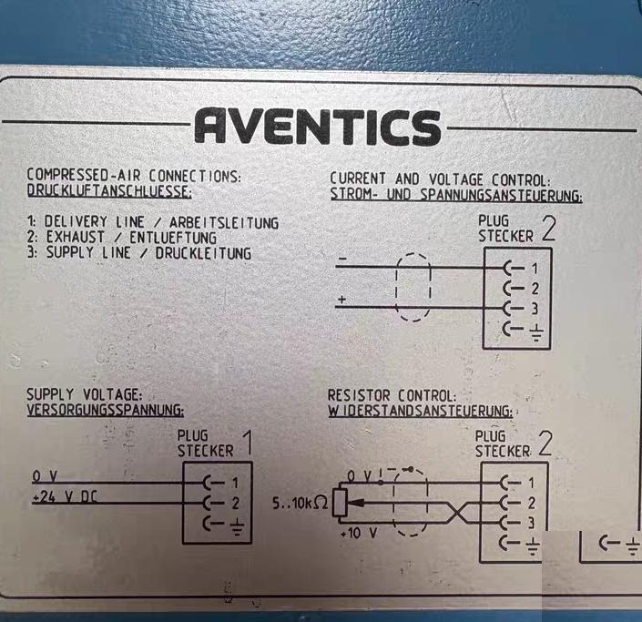 AVENTICS 3460565550 18W17 24VDC 0 3A