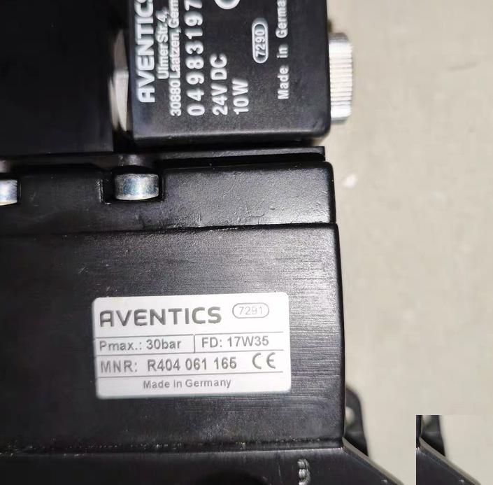 AVENTICS R404061165 24V DC 10W 30bar