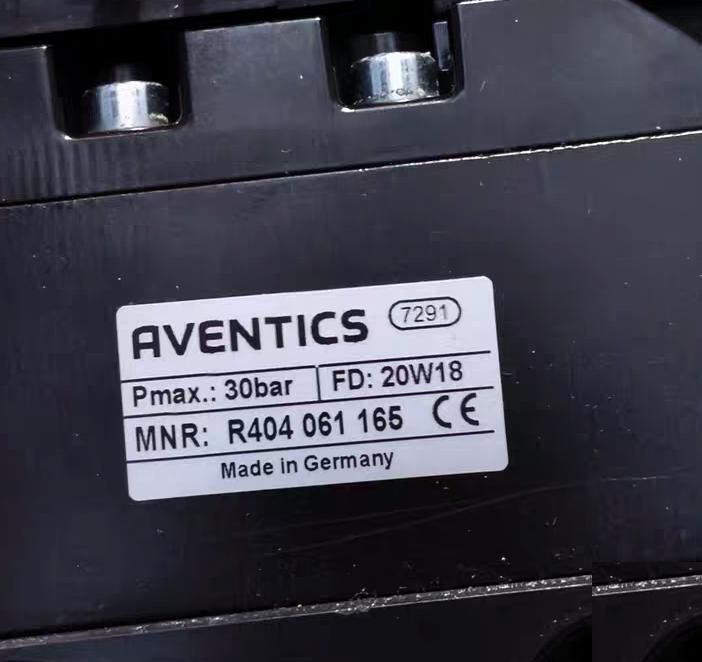 AVENTICS R404 061 165 24V DC 10W 30bar