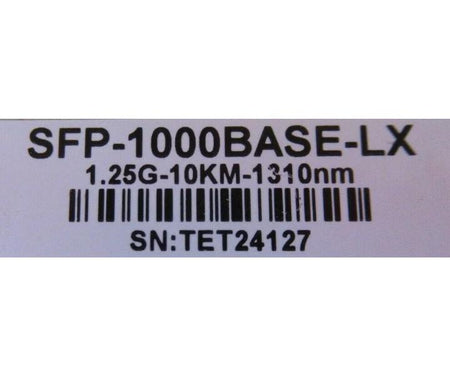 SFP-1000BASE-LX 1000Base-LX Single-mode 1Gbps 10km 1310nm