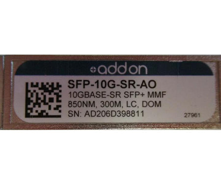 SFP-10G-SR-AO 10GBase-SR Multi-mode