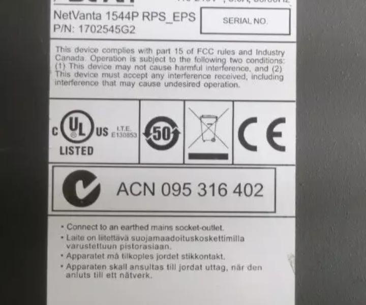 1544P RJ45 1GbE