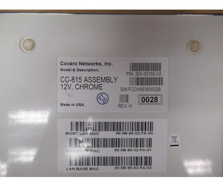 200-00165-02 CC815 100mbit