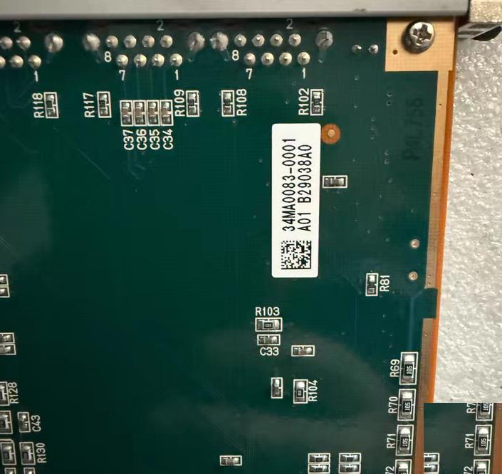 Advanet A3pci1554 34MA0083-0001 A01 B29038A0