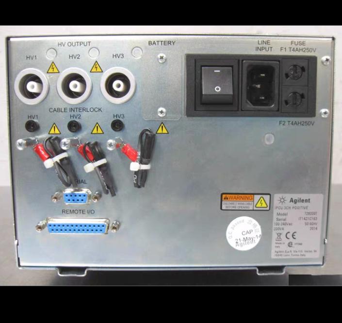 Agilent 7292001 IPCU 3CH Positive Ion Pump Control Unit Controller 8 10