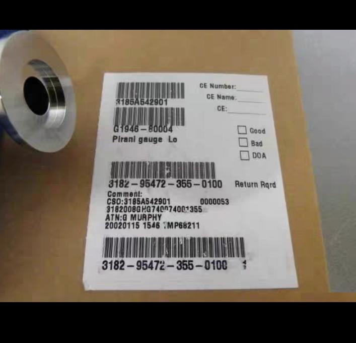Agilent G1946-80004 Pirani Gauge LON Granville-Phillips 20275605 Mini-Convectron Foreline gauge 275816 2850