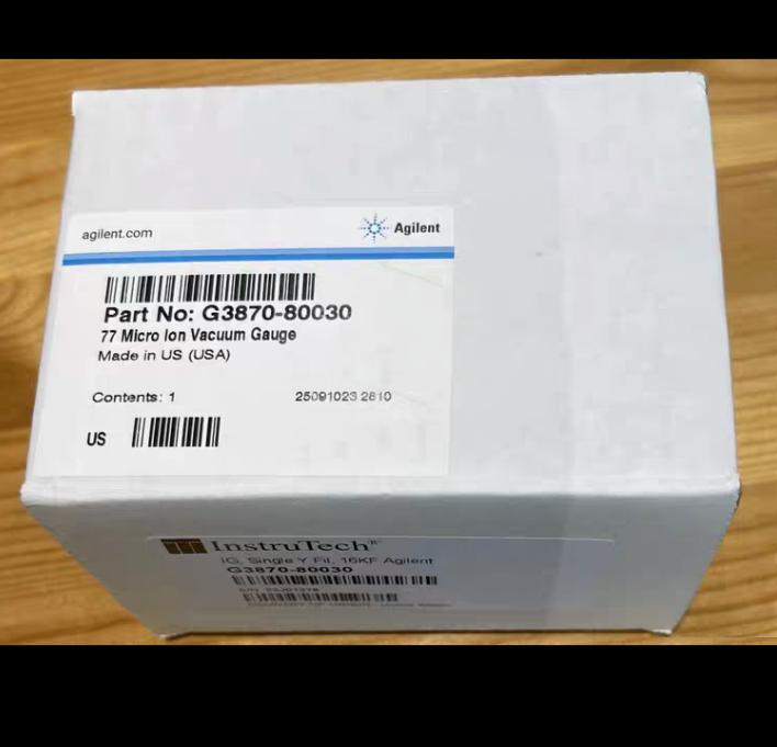 Agilent G3870-80030 Micro-ion vacuum gauge used with series 5977 GC MS systems instruTech BA600 10 12