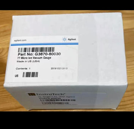 Agilent G3870-80030 Micro-ion vacuum gauge used with series 5977 GC MS systems instruTech BA600 10 12