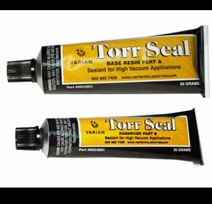 Agilent Torr Seal 9530001 AB USED BY SEP 2027 2027 9 950 950 1 13 0 98 824 4 8 Torr Seal® epoxy is resin seals vacuum leaks Torr Seal can be used at pressures of 10-9torr Torr Seal can bond to a variety of materials including glass metal and ceramics