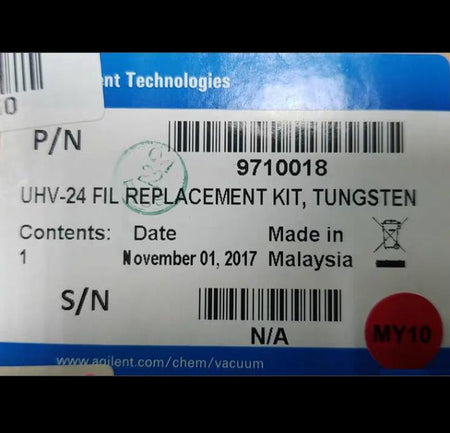 Agilent UHV-24 REPLACEMENT GAUGE 9710018 9710028 Fil-Tech GF18 GF28