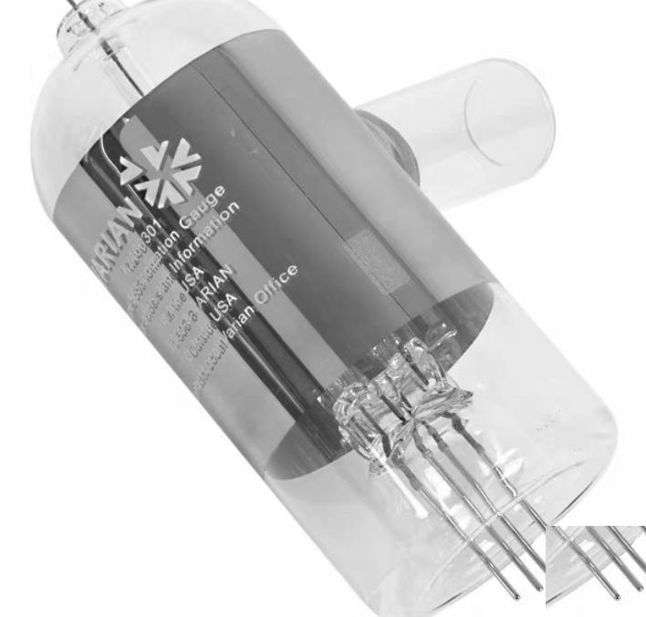 Agilent Varian K2466301 563 Glass Ion Hairpin Thoria-coated Iridium Gauge 1 inch NONEX Tube 8
