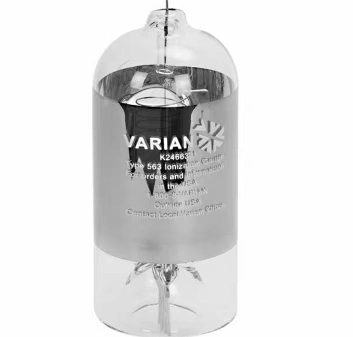 Agilent Varian K2466301 563 Glass Ion Hairpin Thoria-coated Iridium Gauge 1 inch NONEX Tube 8