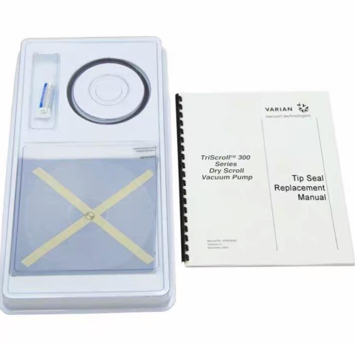 Agilent Varian TriScroll 300 Scroll Pump Tip Seal Replacement Kit PN PTSS0300TS This Agilent Varian OEM tip seal kit includes the tip seal and O-rings for the Triscroll 300 dry scroll vacuum pump Weight 2 00lbsWidth 12 00 in Height 9 00 in Depth 4 00 in