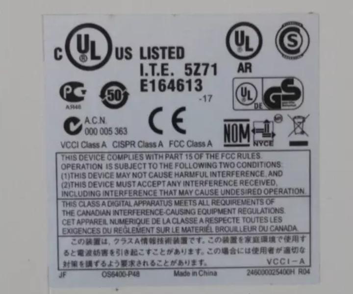 Alcatel-Lucent OS6400-P48 1GbE RJ45