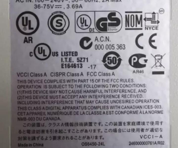 Alcatel-Lucent OS6450-24L RJ45 10Gb