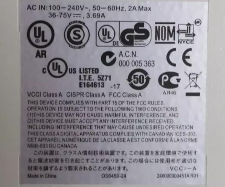 Alcatel-Lucent OS6450-24 Base-T 1GbE 10Gb