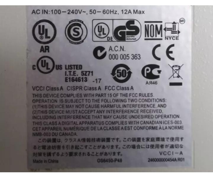 Alcatel-Lucent OS6450-P48 1GbE
